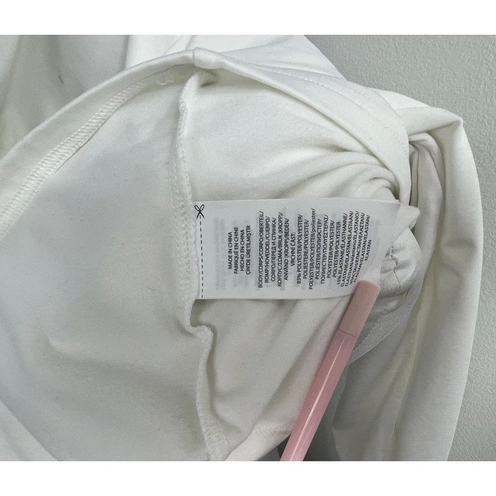 RLX Ralph Lauren Pullover Mens M White 1/4 Zip Long Sleeve Golf Athletic Top